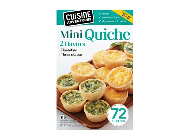 cuisine adventures mini quiche box