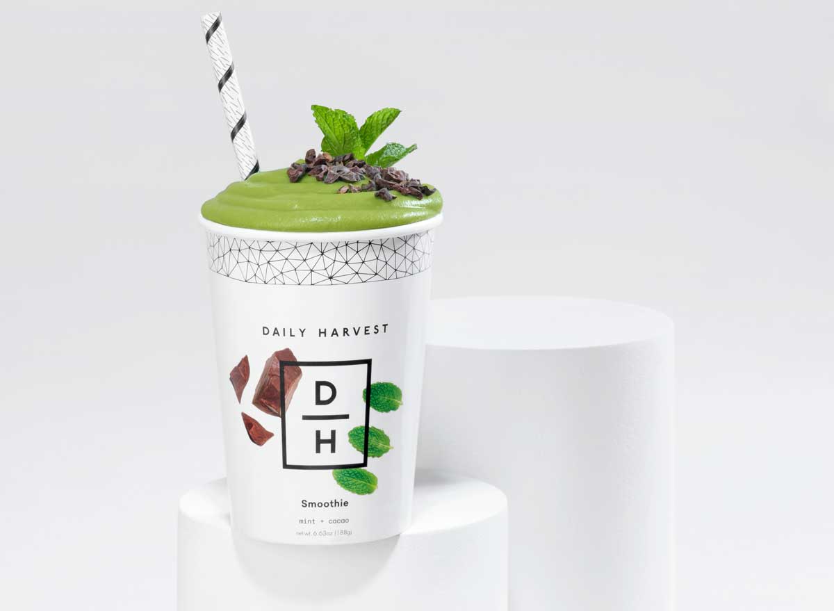 Daily harvest mint cacao smoothie