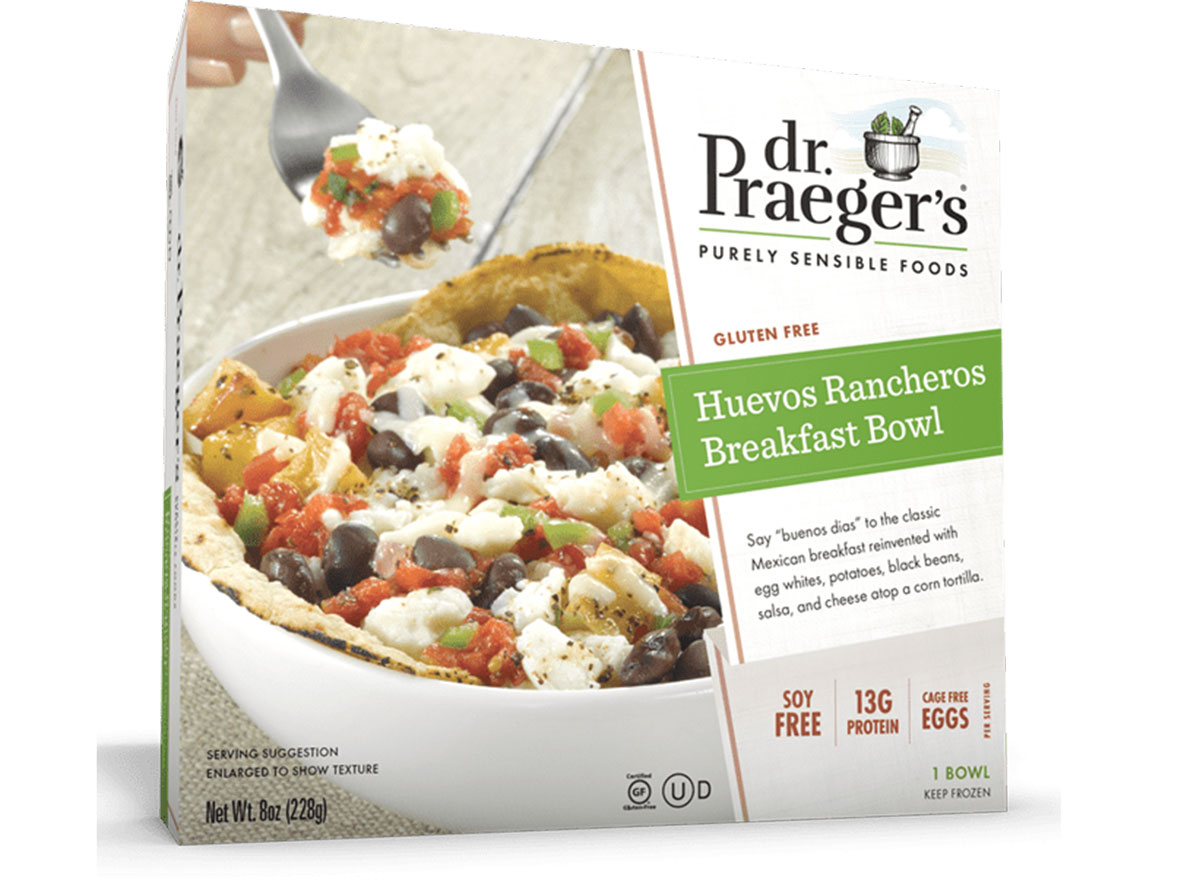 dr. praegers huevos rancheros breakfast bowl frozen meal