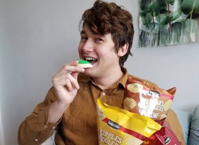 erich barganier indulging in treats after failed diet