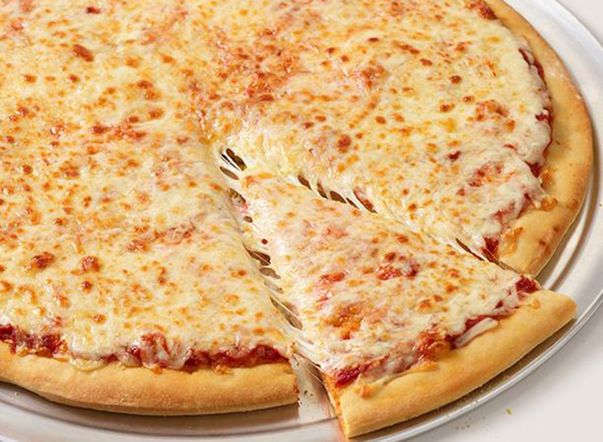 fazolis cheese single pizza slice