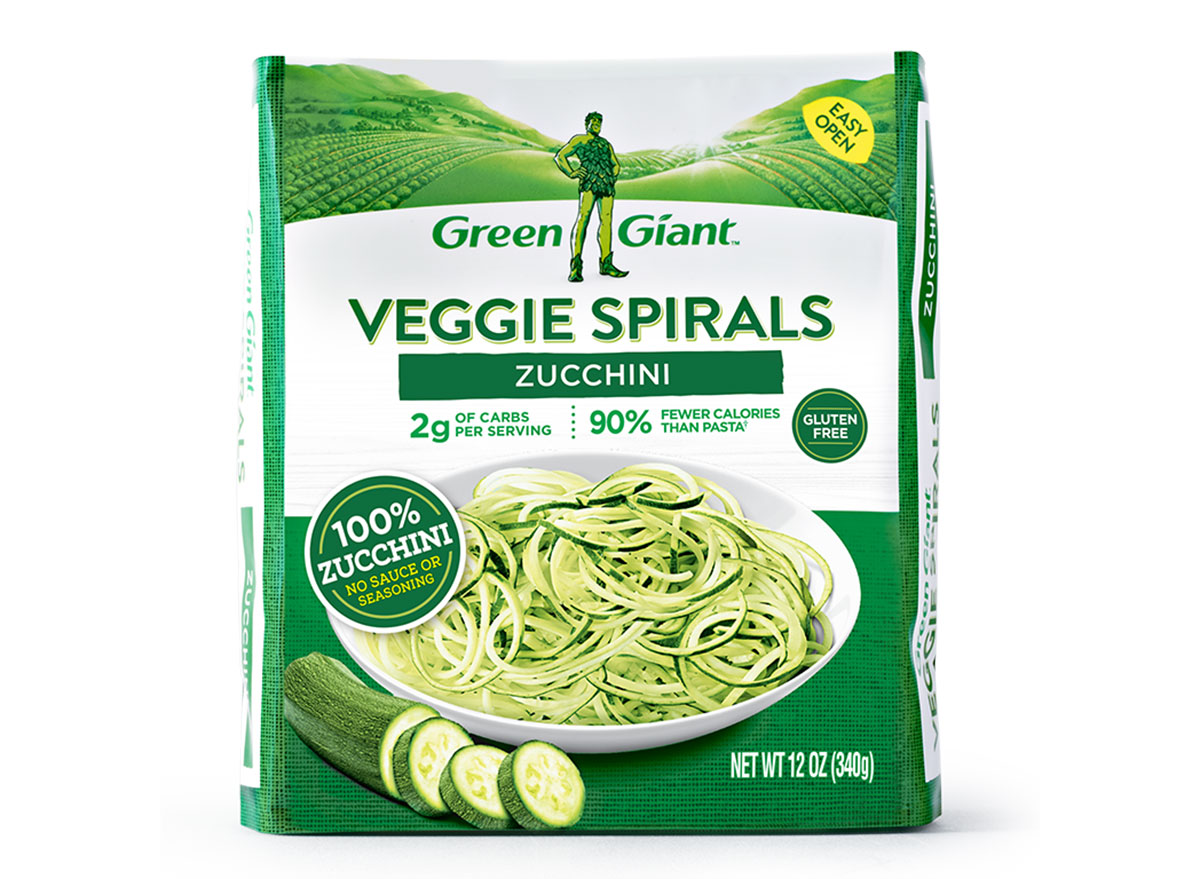 green giant zucchini spirals