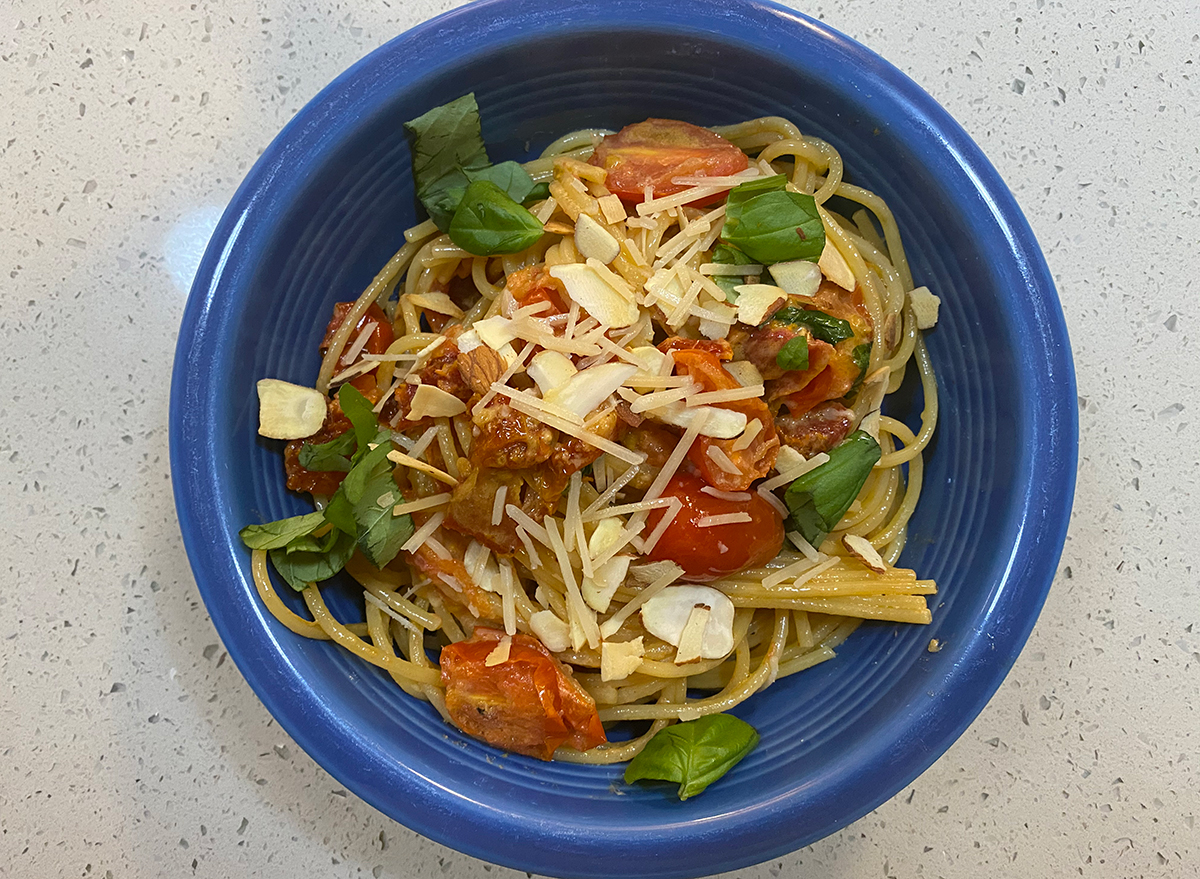 Hellofresh sundried tomato basil spaghetti