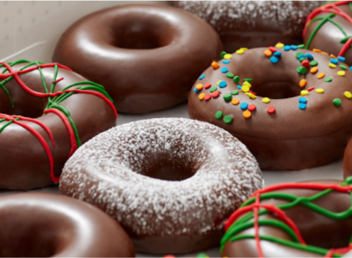 Krispy Kreme Debuts Festive Holiday Donuts — Eat This Not That