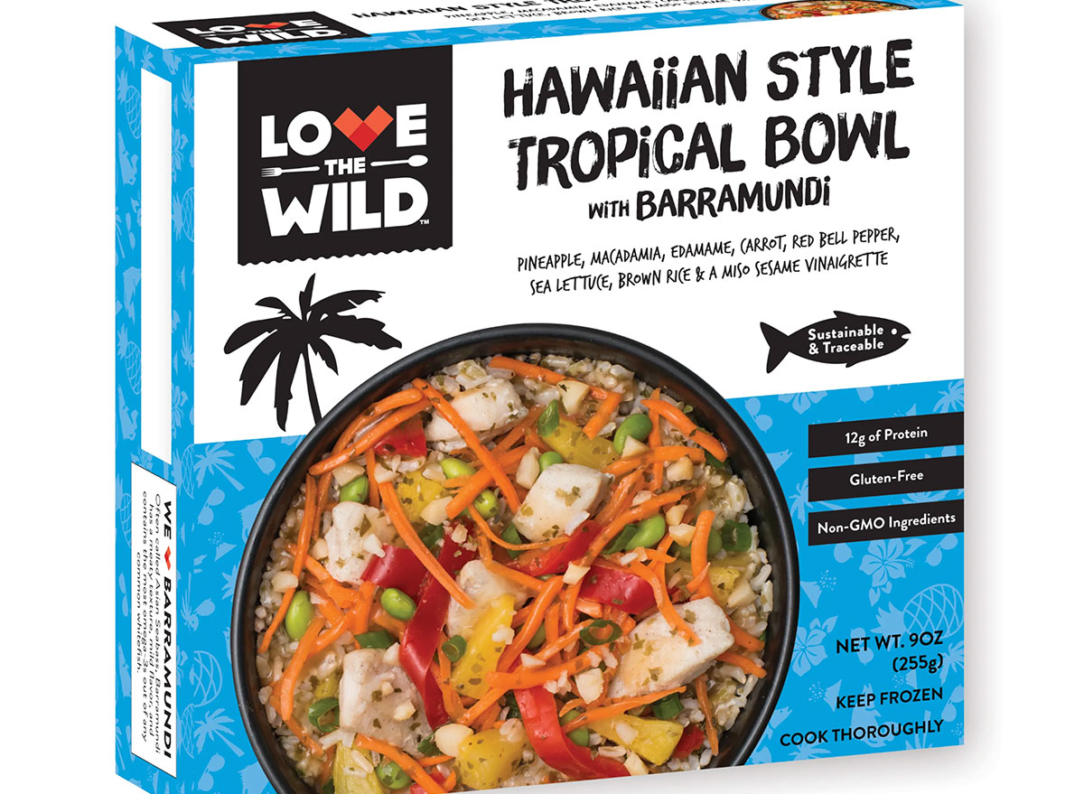 love the wild hawaiian style tropical bowl