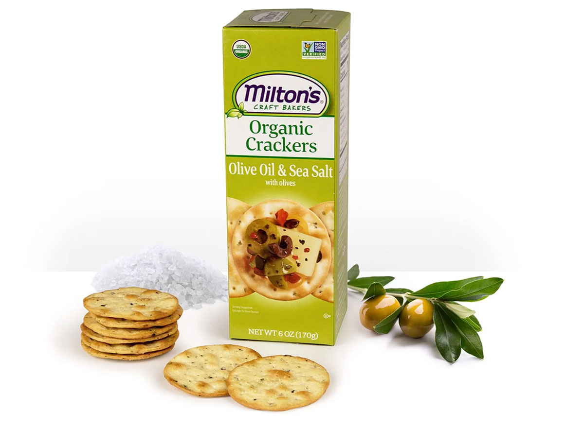 miltons olive oil organic crackers