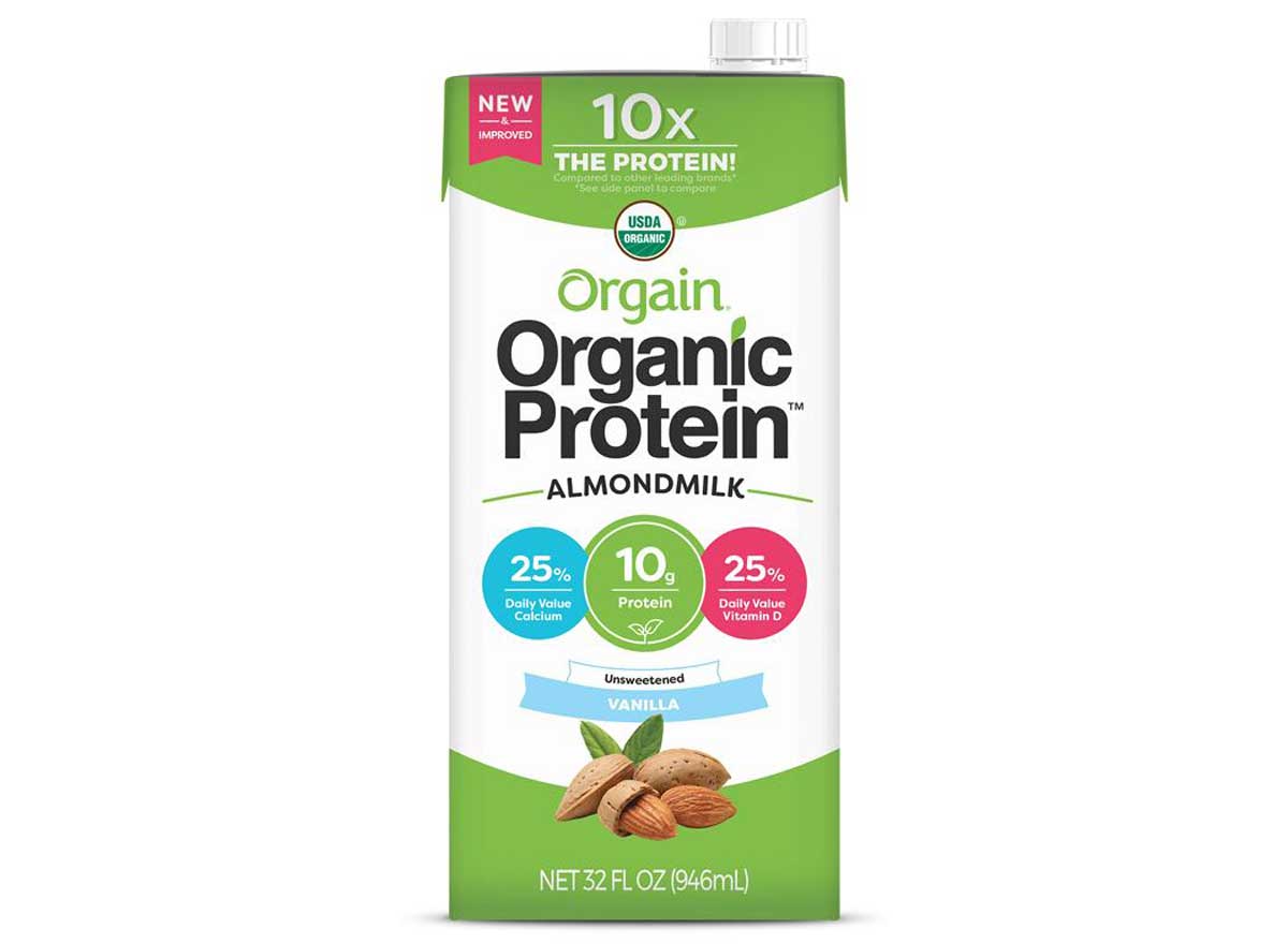 Orgain Unsweetened Almond Milk