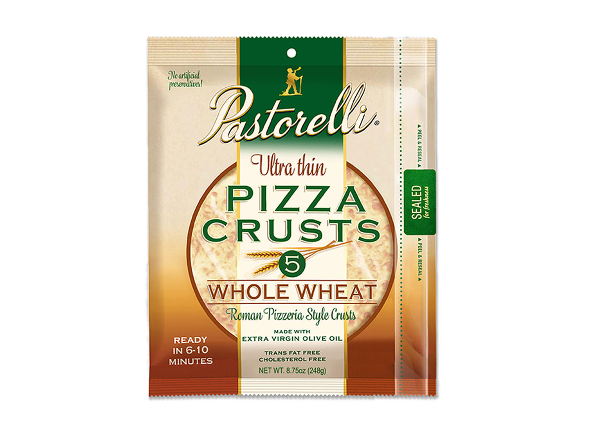 whole wheat pizza crust pastorelli