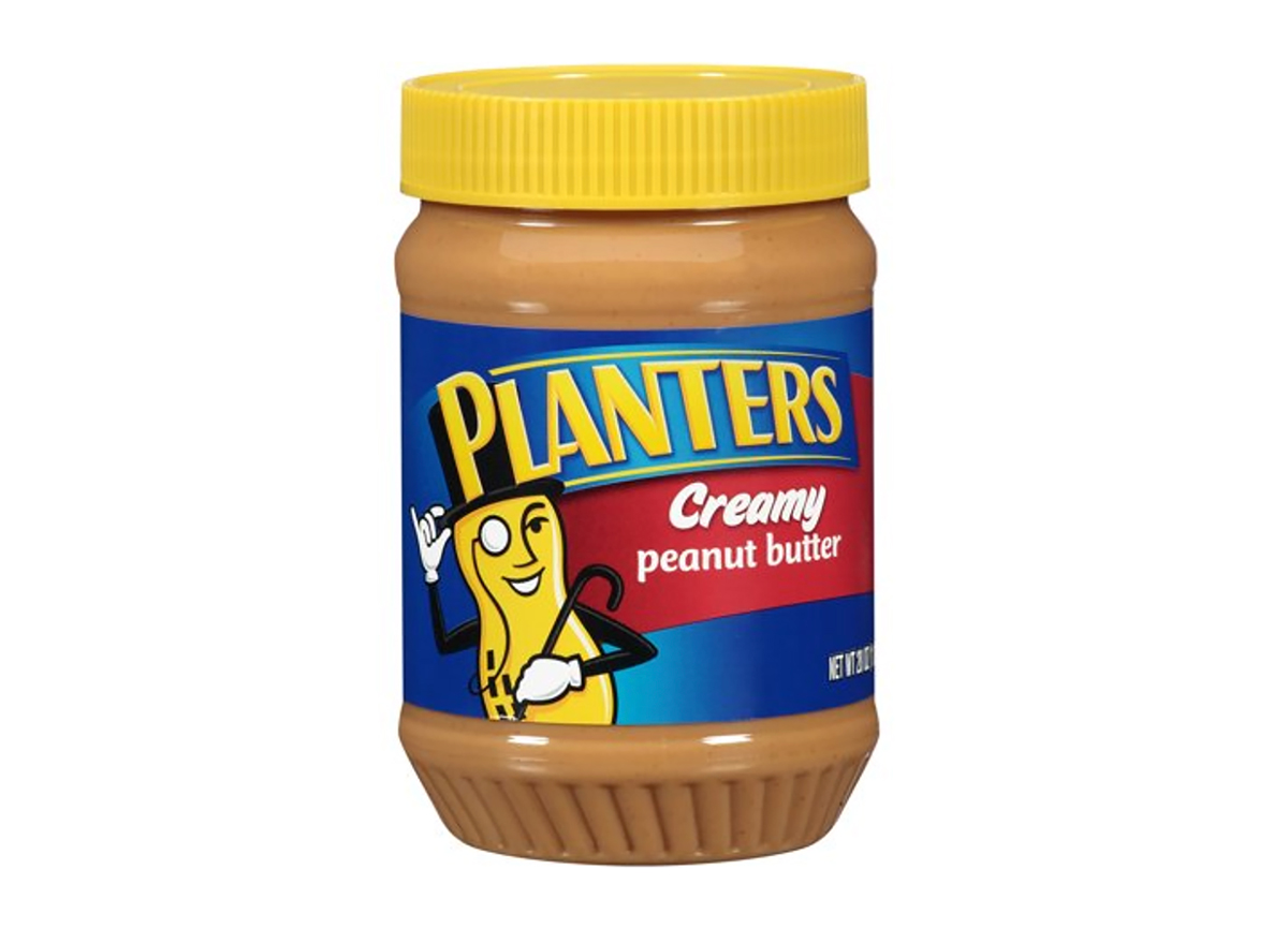 planters peanut butter jar