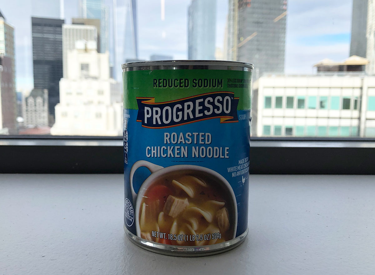 reduced sodium progresso roasted chicken noodle soup