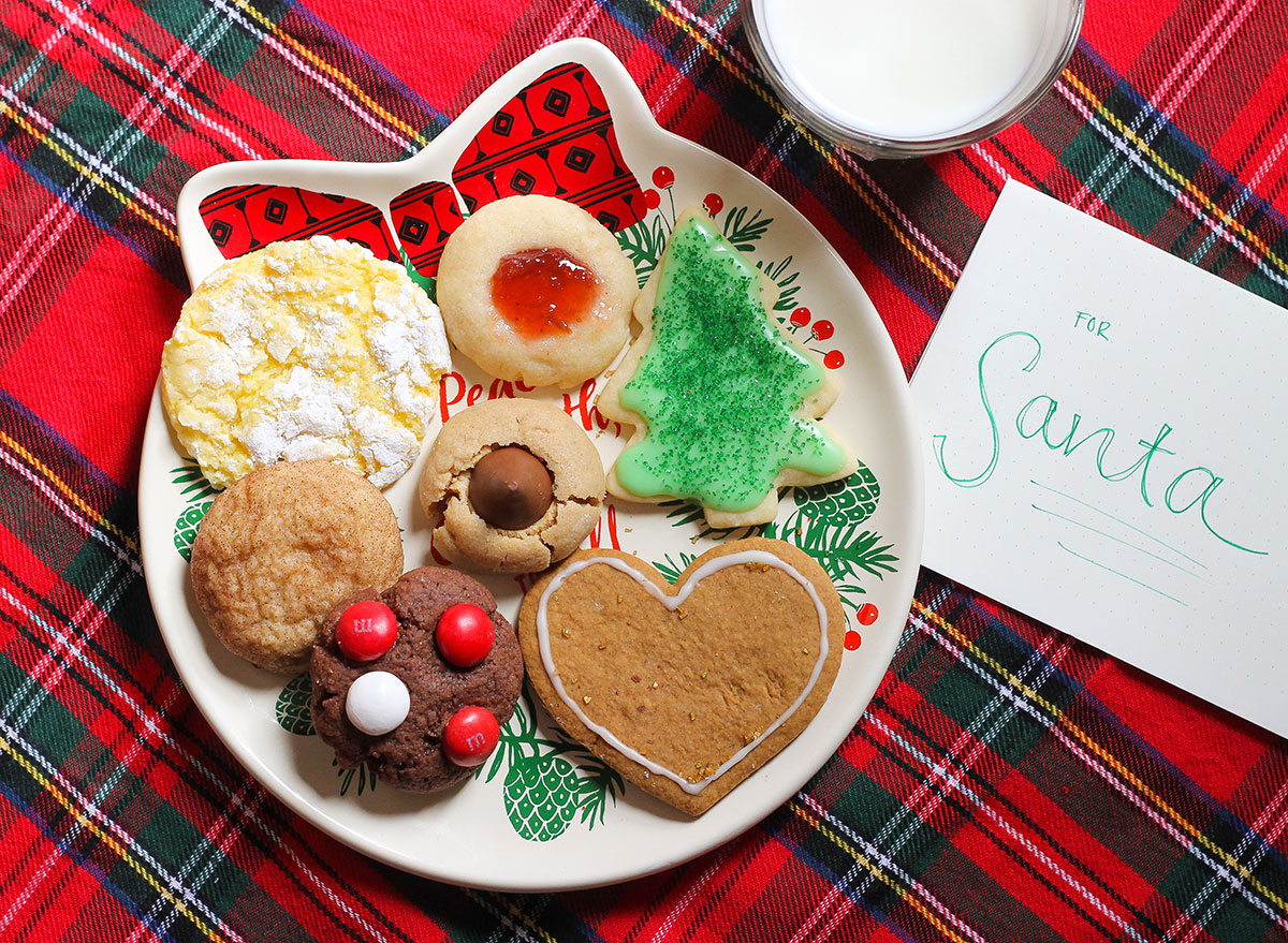 Santa cookies