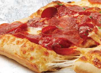 sbarro double duo pepperoni pizza