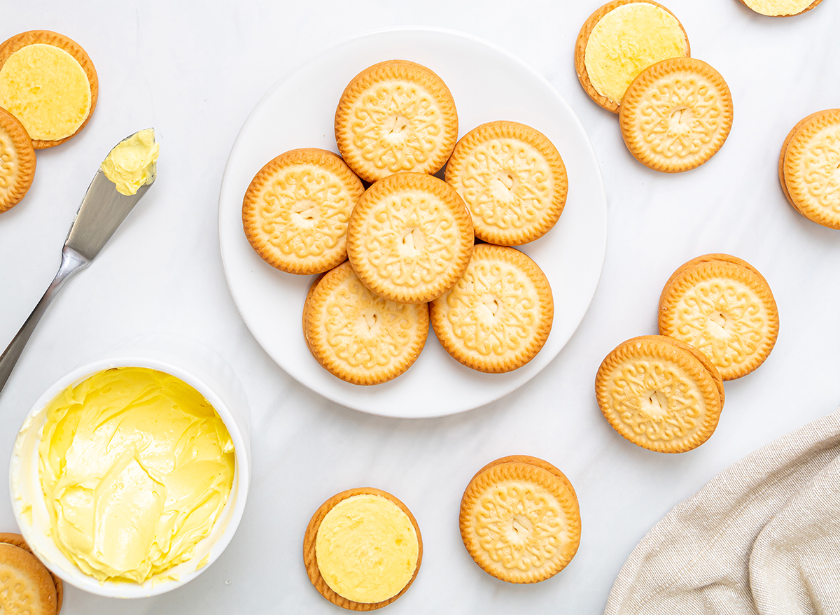 shortbread cookies on plate