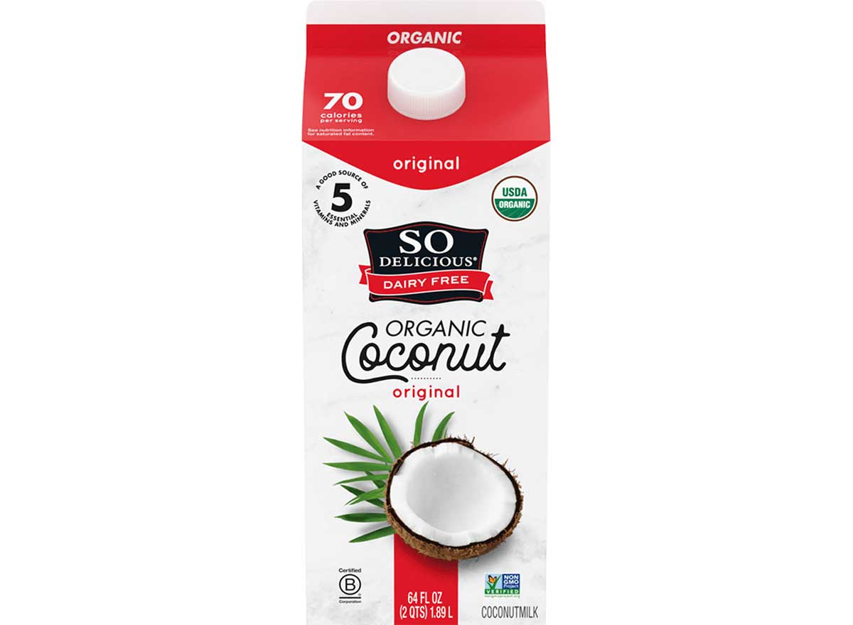 So delicious organic coconut milk original