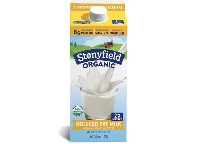 Stonyfield 2% Organic Milk