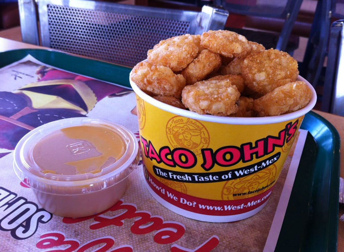 taco johns super potato oles