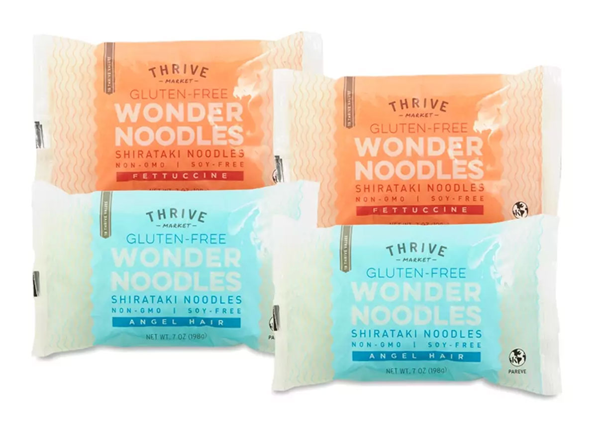 thrive market keto noodles in packaging