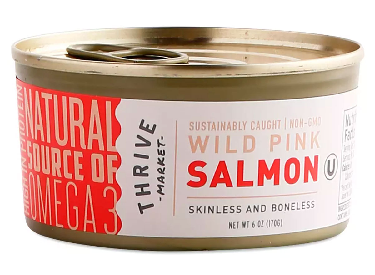 thrive market wild pink salmon in can