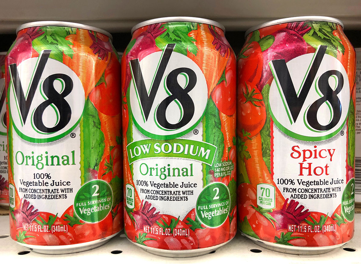 v8 cans