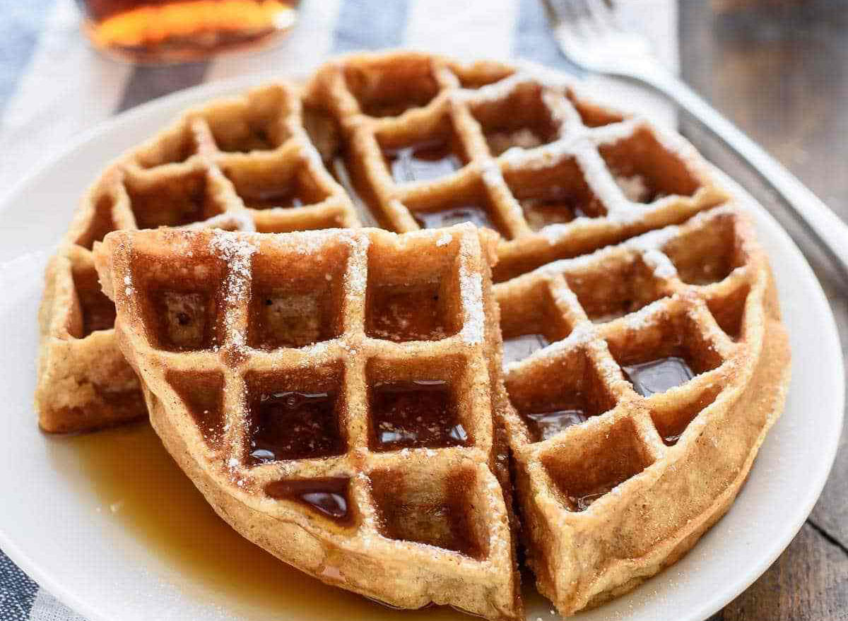 whole wheat waffles