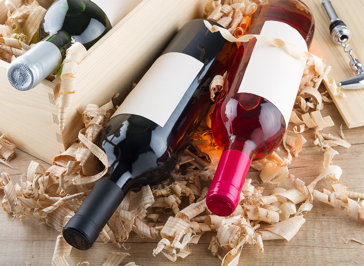 wine bottles