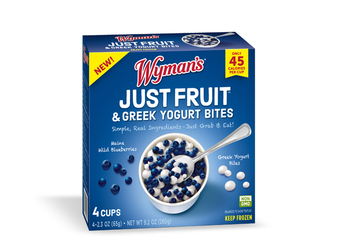 wymans fruit and yogurt bites