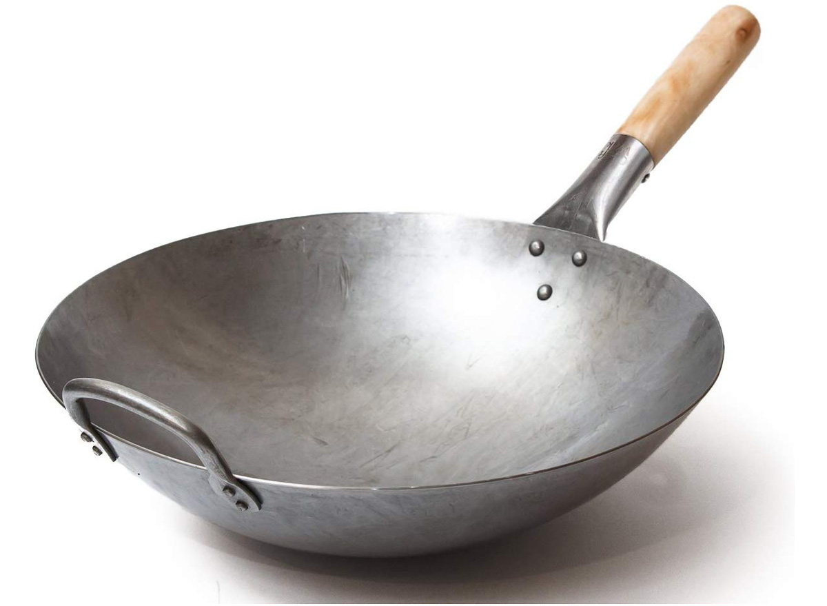 Craft Wok Traditional Hand Hammered Carbon Steel