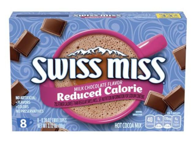 Swiss Miss reduced calorie hot cocoa