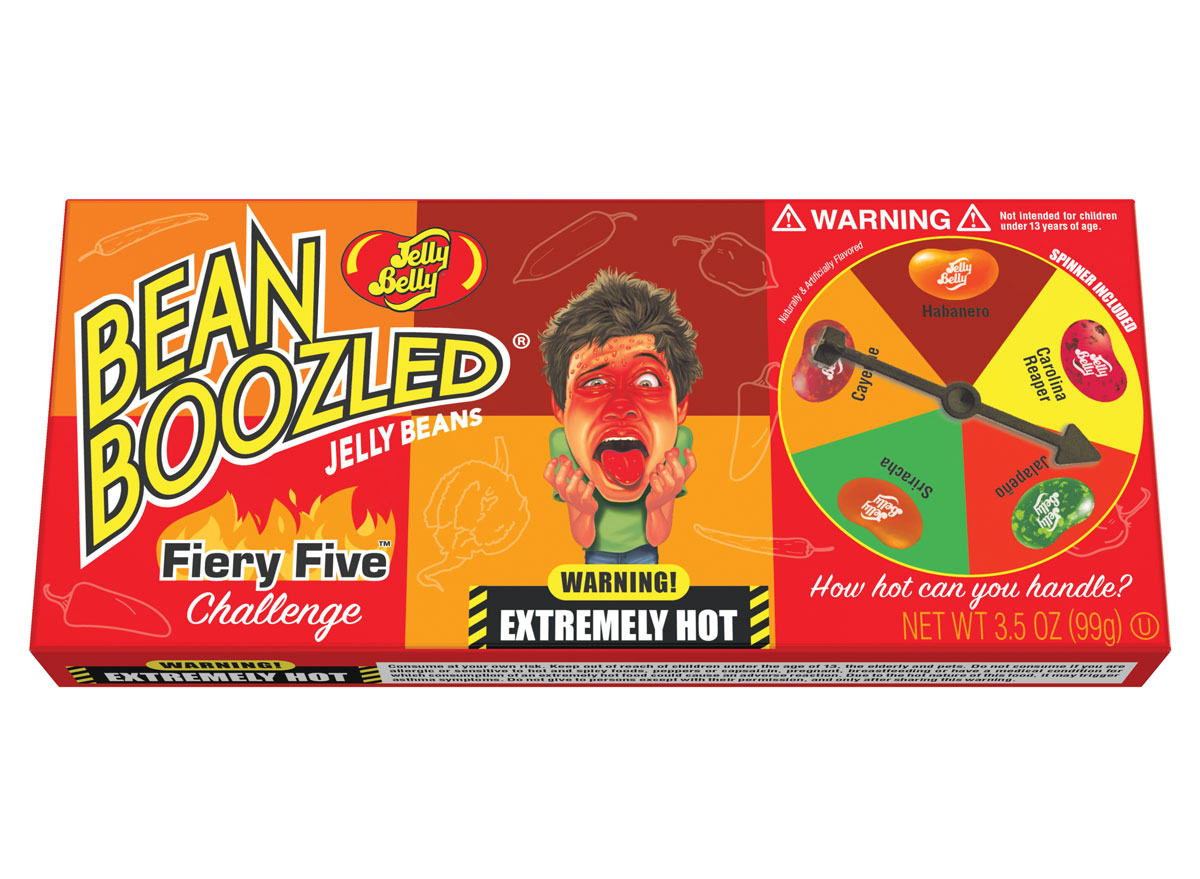 bean boozed fiery hot jelly beans