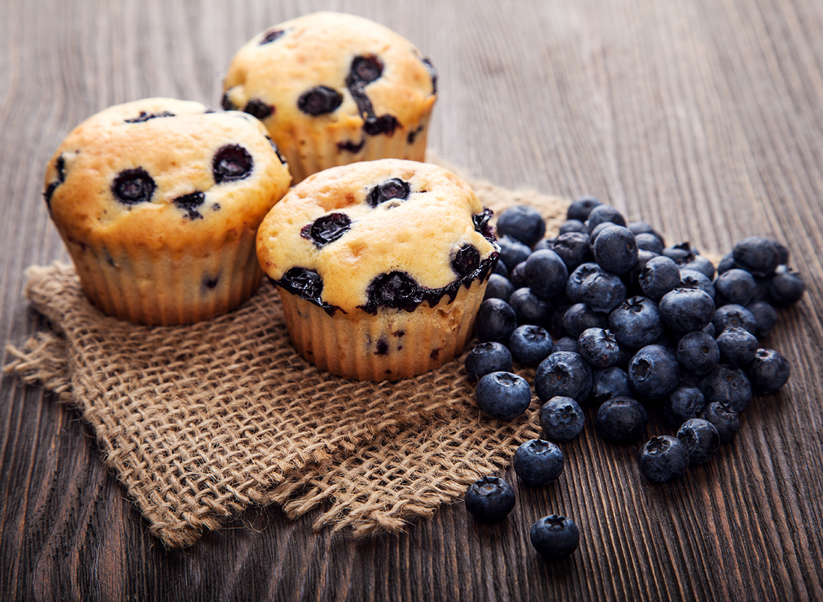 blueberry muffins