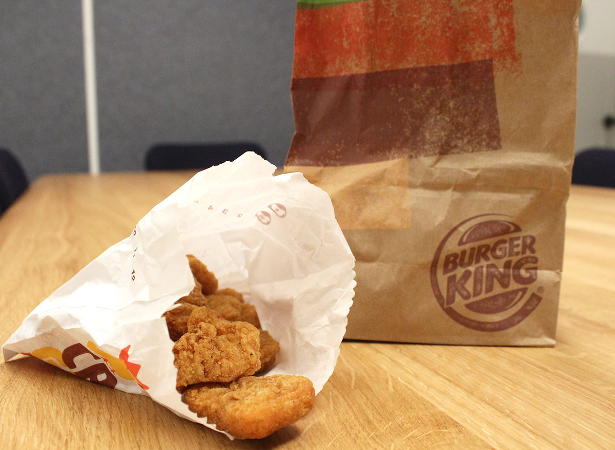 burger king chicken nuggets