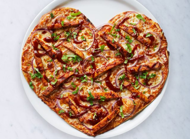 californian pizza kitchen heart pizza