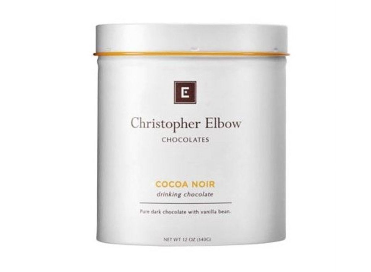christopher elbow drinking chocolate
