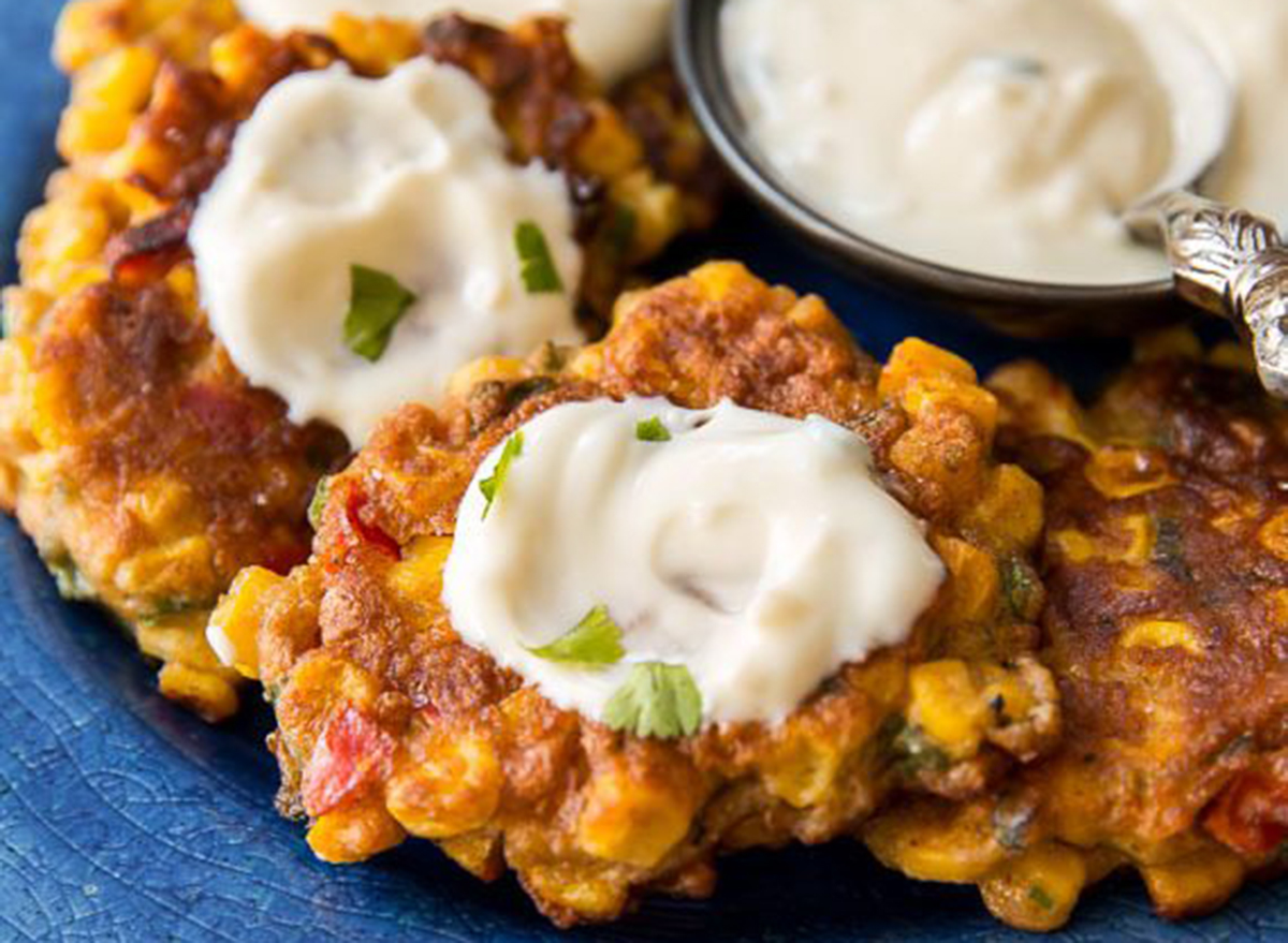 canned corn fritters