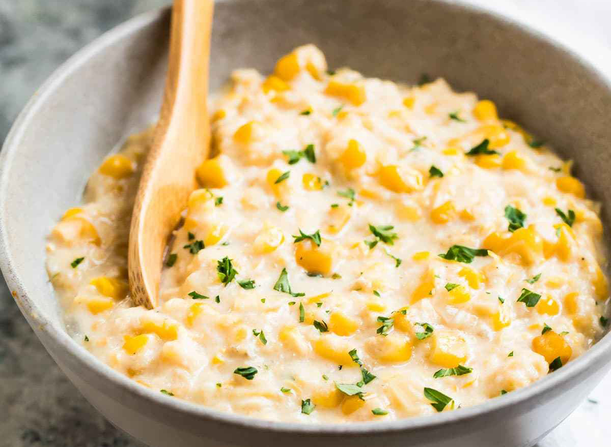 creamed canned corn