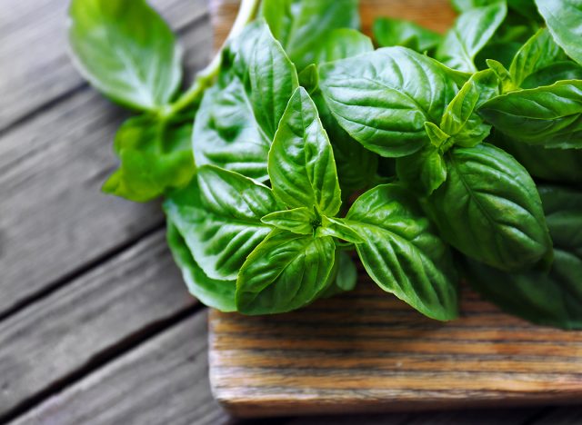 fresh basil - 5 Herbs That Will Improve Your Health