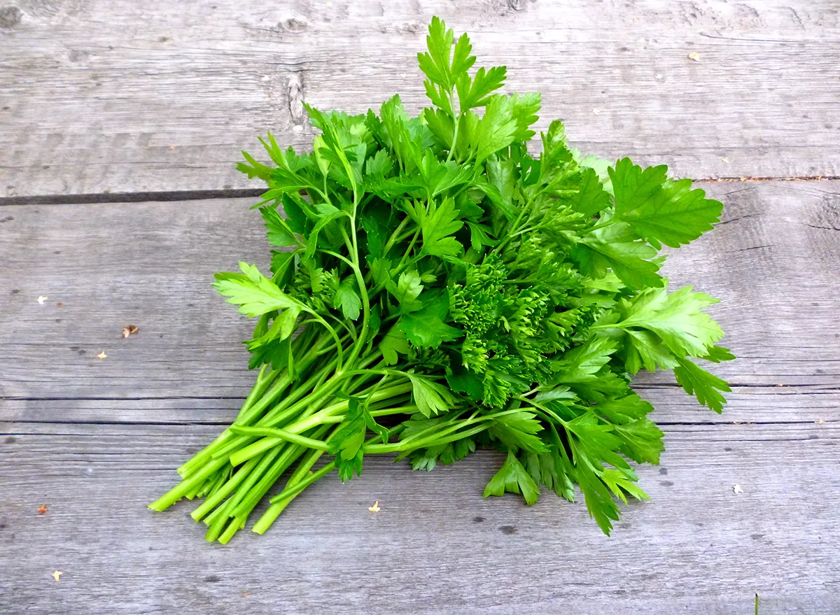 Fresh parsley