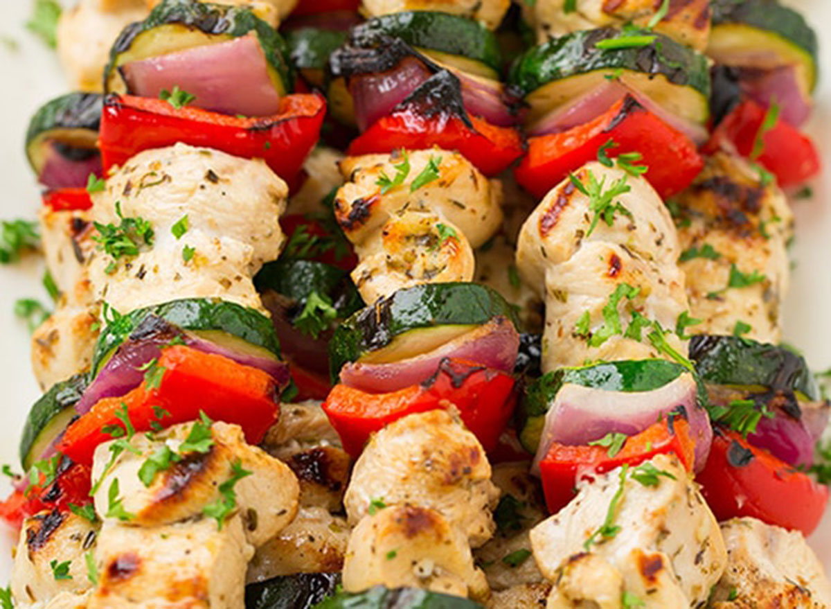 grilled chicken kebabs