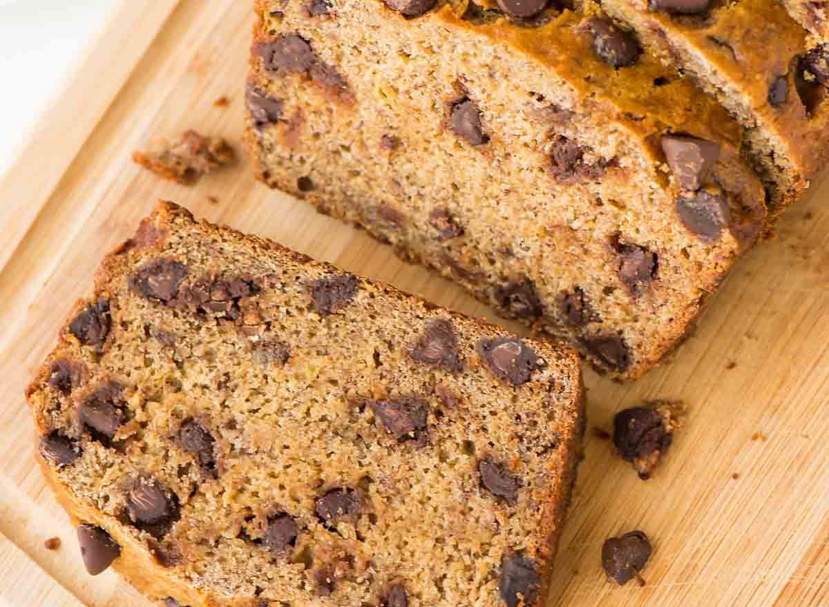 healthy banana bread