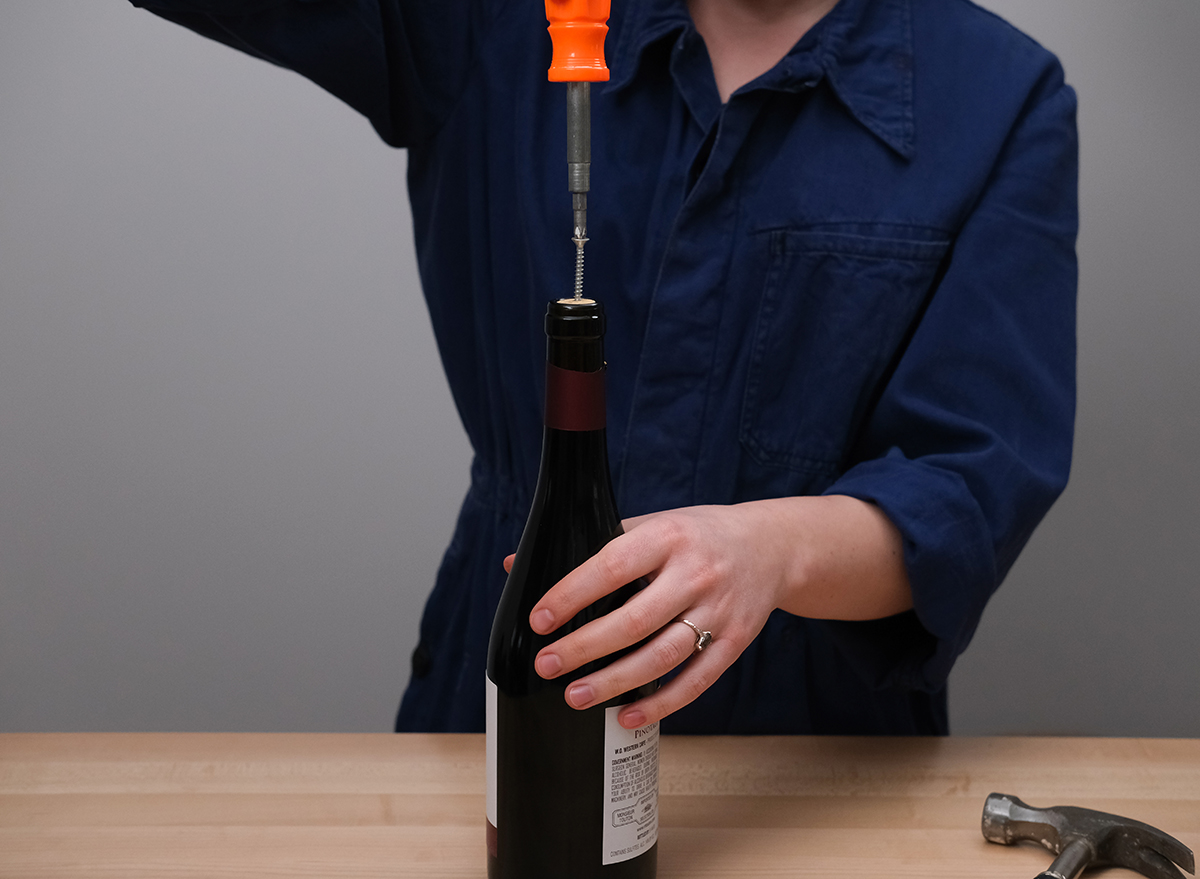 This Is How to Open Wine Without a Corkscrew — Eat This Not That