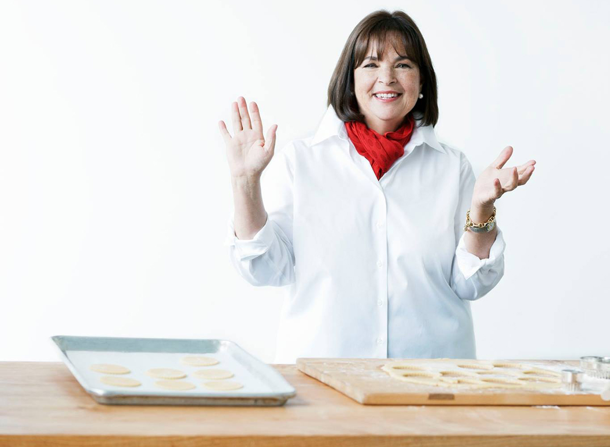 ina garten making dessert