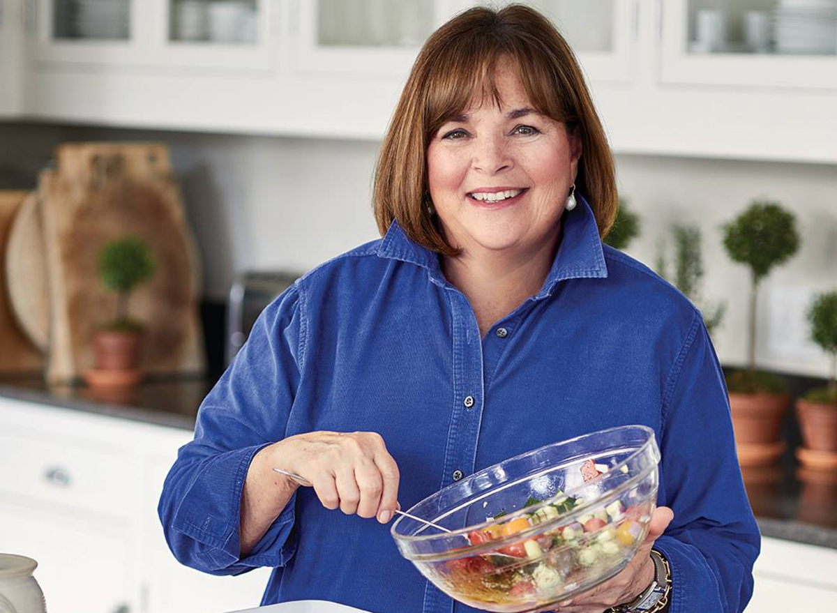 ina garten mixing salad