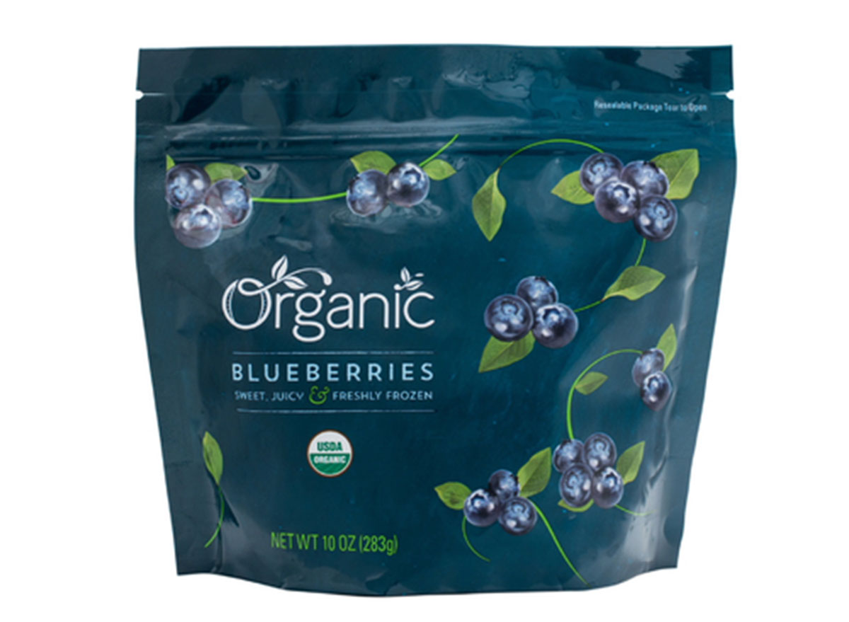 lidl organic frozen blueberries