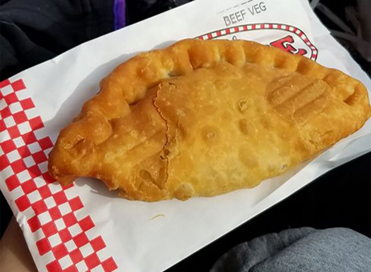 hand pie from the original fried pie shop arkansas