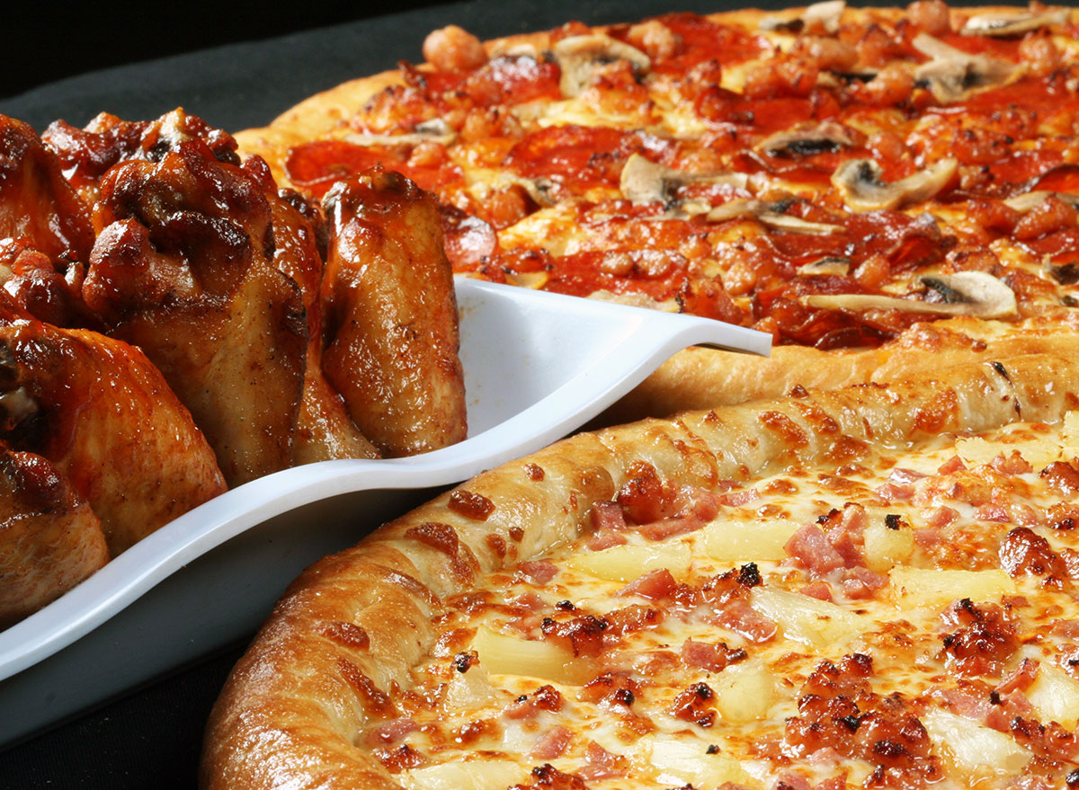 pizza and wings