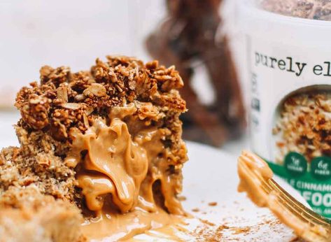 APPLE CINNAMON PECAN SUPERFOOD OAT CUPS WITH GRANOLA TOPPER purely elizabeth