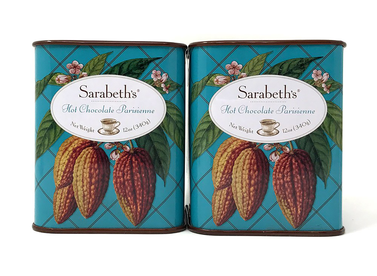 sarabeths hot chocolate mix container