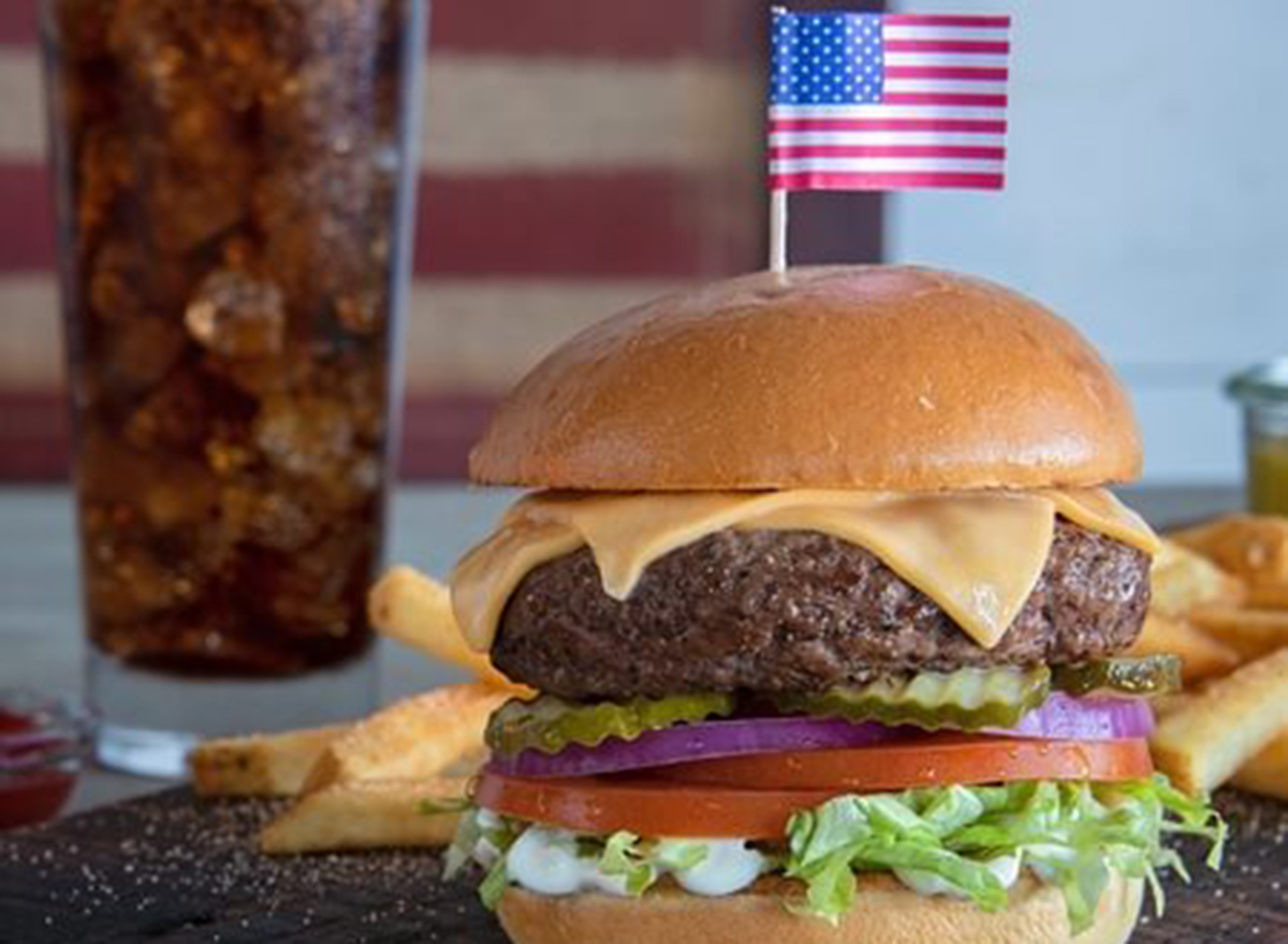 shoneys all american burger