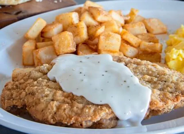 shoneys country fried steak breakfast