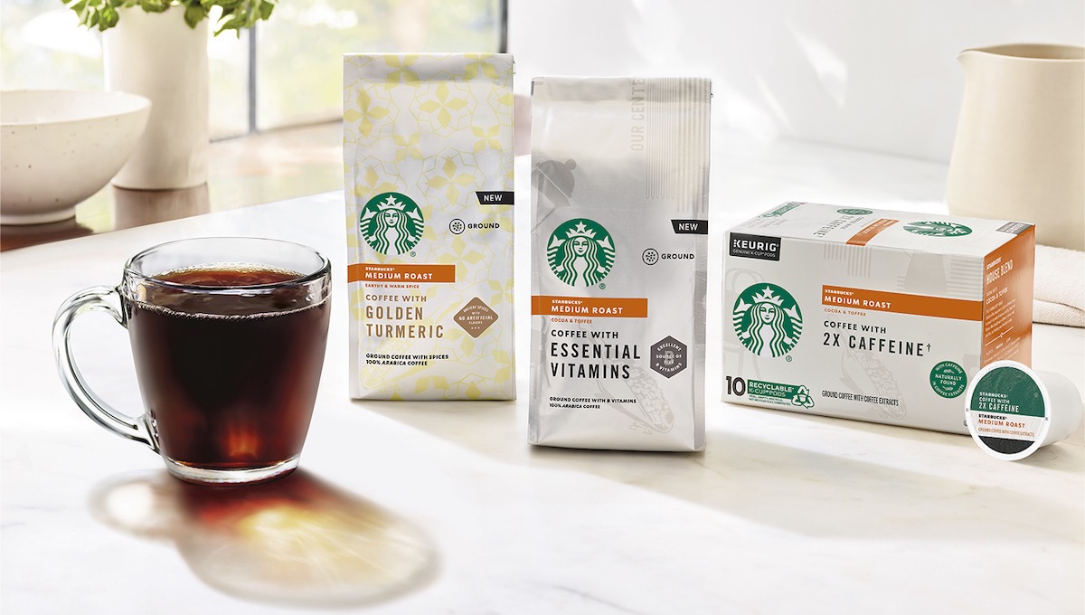 starbucks double caffeinated coffee